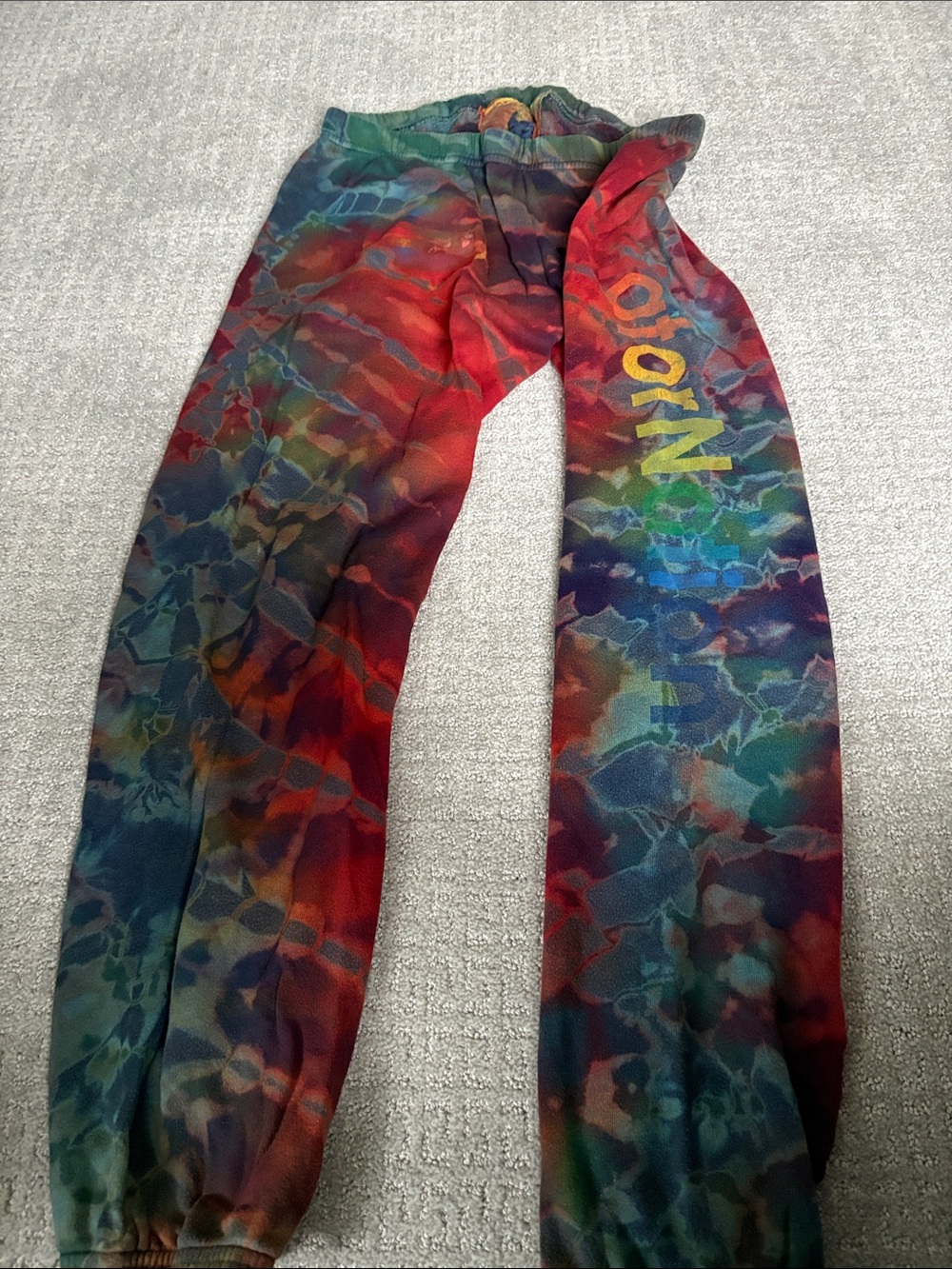 Aviator Nation Multicolor Tie-Dye Jogger Sweatpants